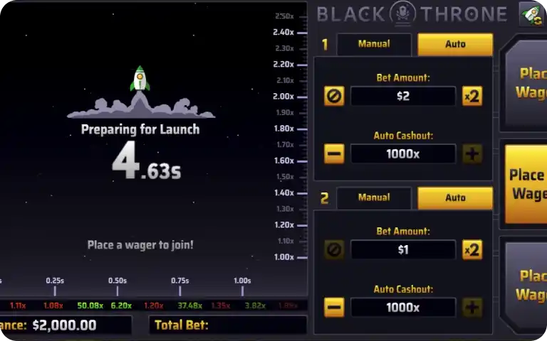Rocket Game Features & Modes
